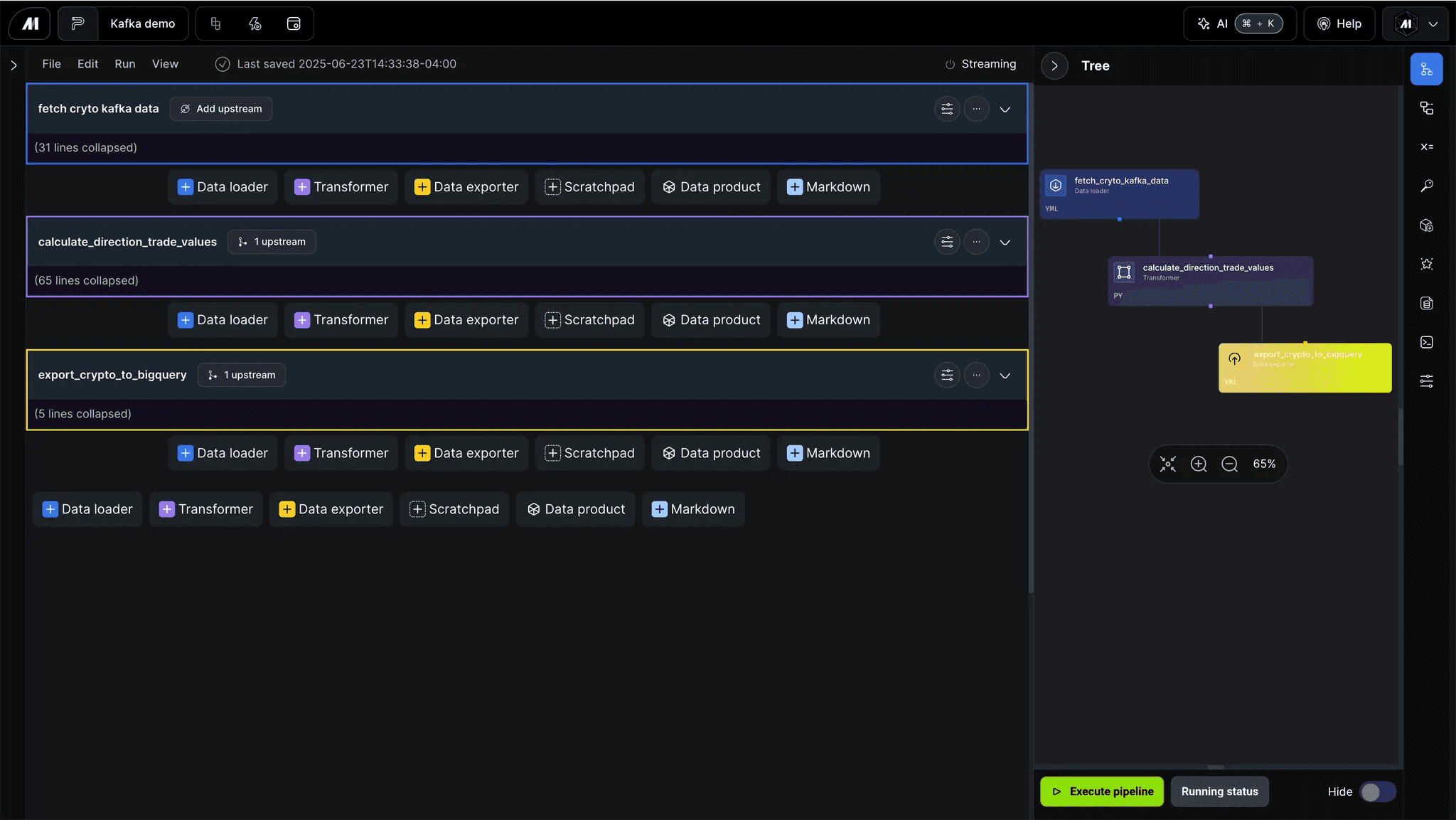 Building real-time crypto trading pipelines with Kafka and Mage Pro
