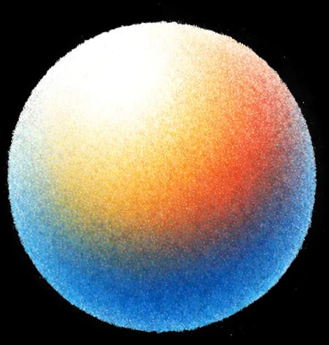 Abstract sphere representing reusable context