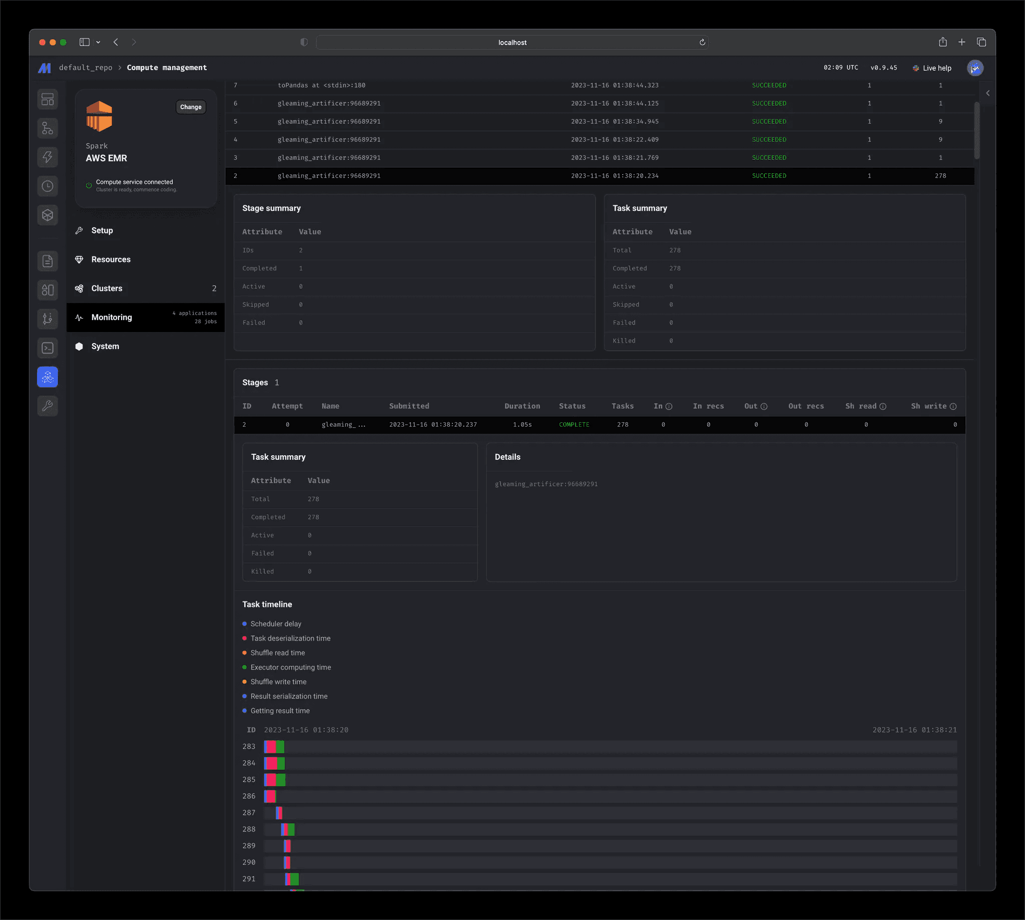 Streamline Spark Cluster Management with Mage AI: Setup, Monitoring, and Debugging Made Easy feature 8
