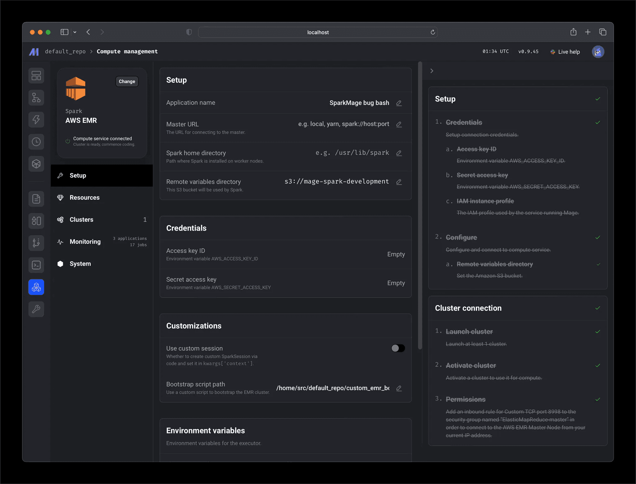 Streamline Spark Cluster Management with Mage AI: Setup, Monitoring, and Debugging Made Easy feature 2