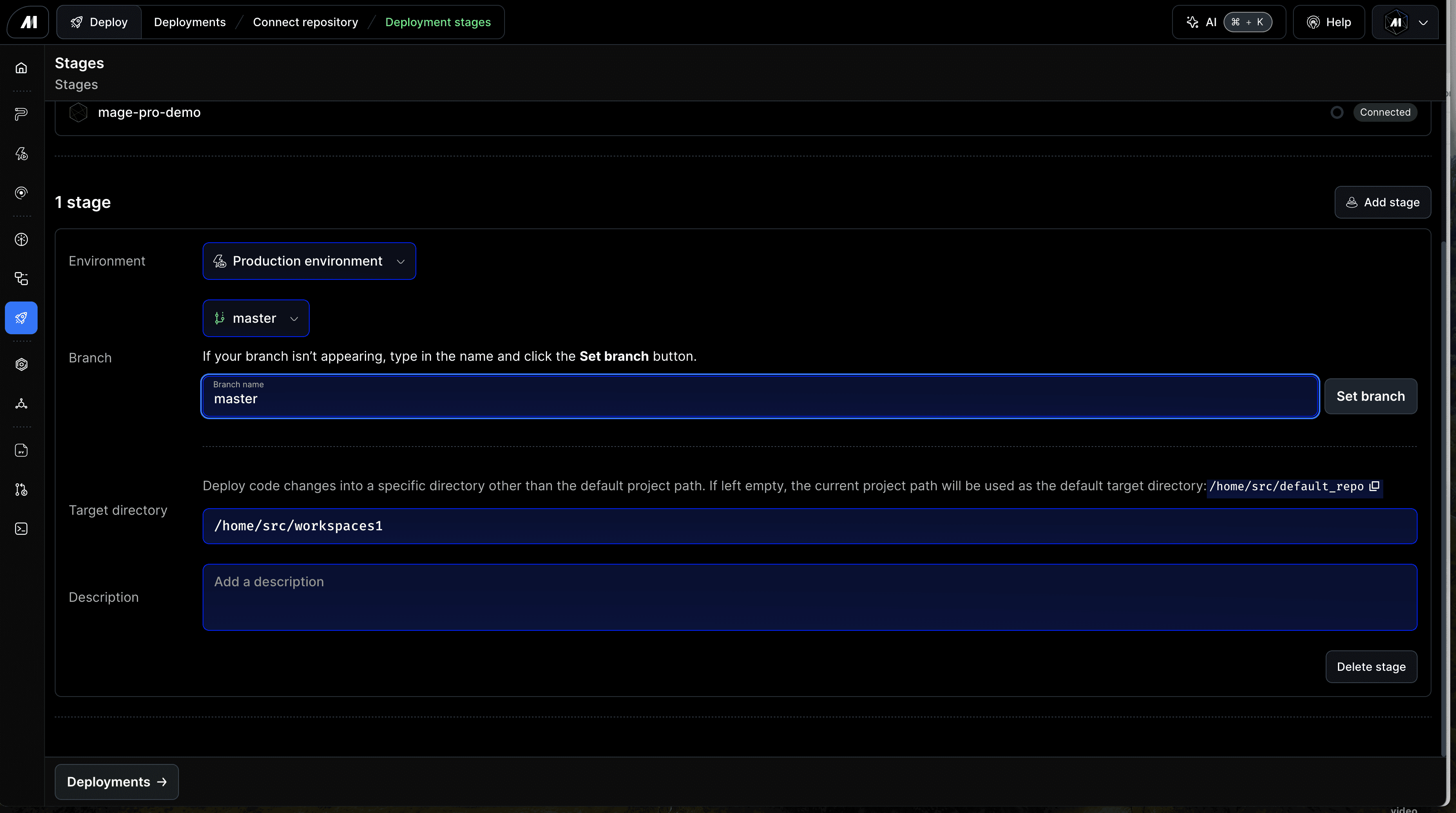 Version Control & Git Integration in Mage Pro feature 6