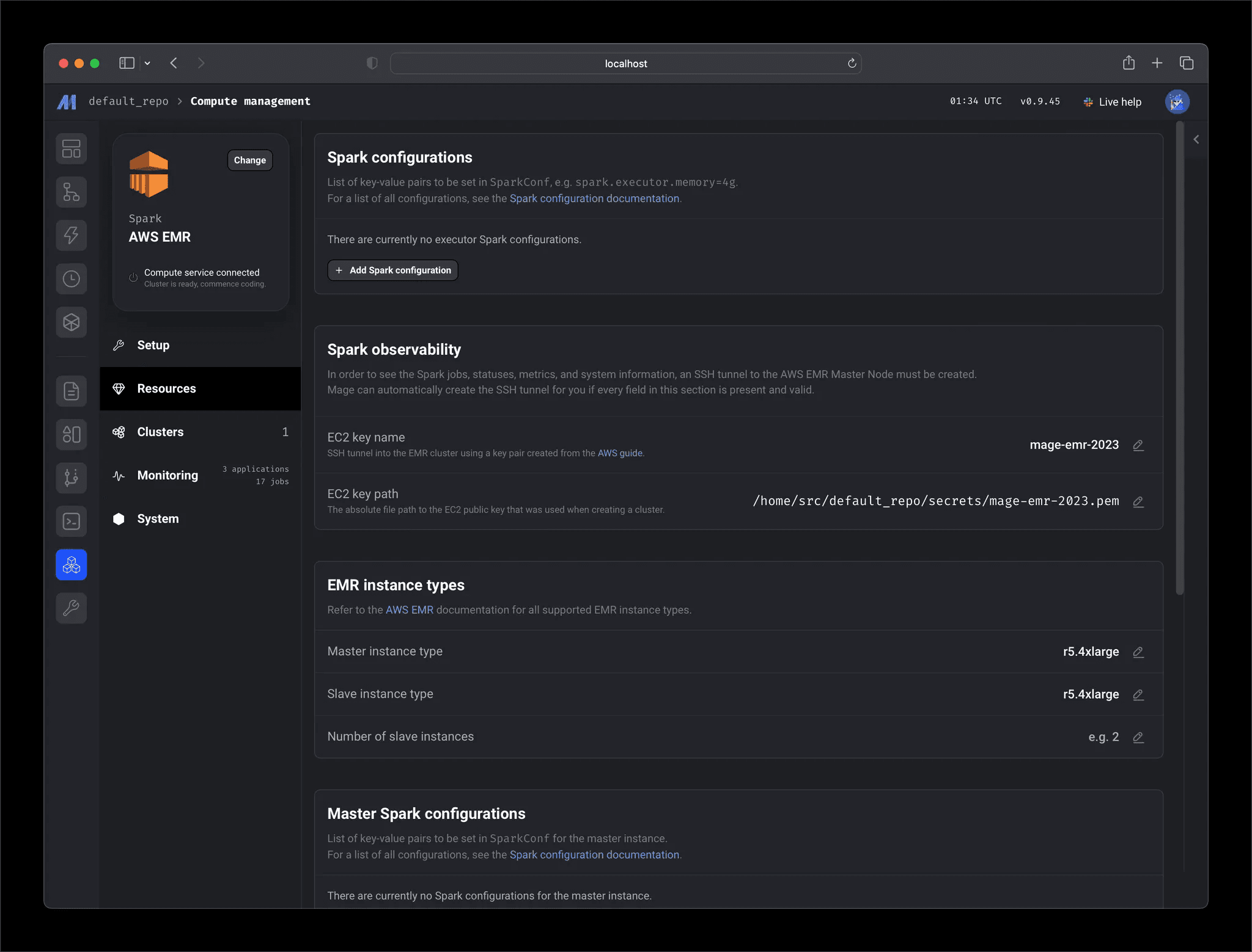 Streamline Spark Cluster Management with Mage AI: Setup, Monitoring, and Debugging Made Easy feature 3