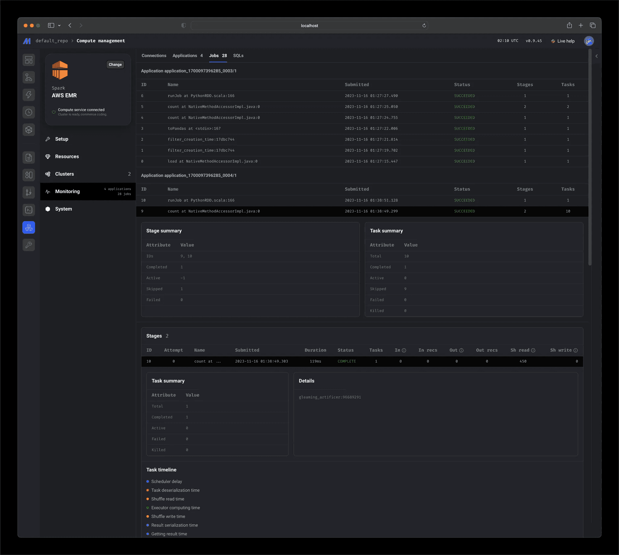 Streamline Spark Cluster Management with Mage AI: Setup, Monitoring, and Debugging Made Easy feature 7