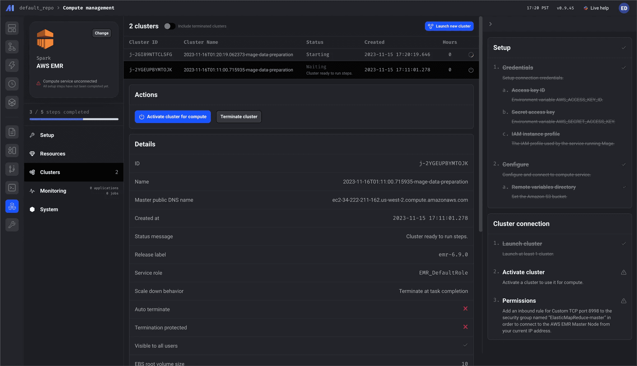 Streamline Spark Cluster Management with Mage AI: Setup, Monitoring, and Debugging Made Easy feature 5